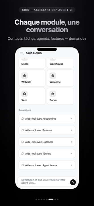 Les tuiles de capacité Sois : chaque module, une conversation